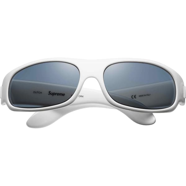 Supreme Dutch Sunglasses - White (front)