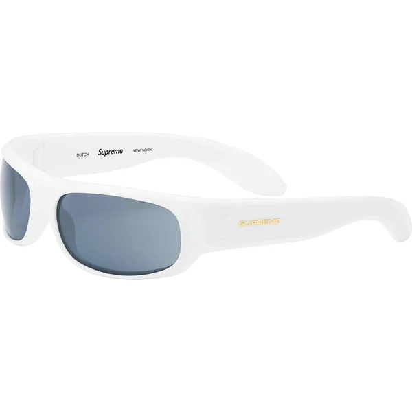 Supreme Dutch Sunglasses - White (front)