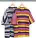 Supreme Dyed Stripe S/S Top - Product Image