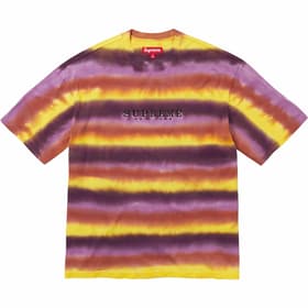 Supreme Dyed Stripe S/S Top Multicolor