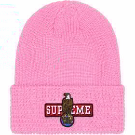 Supreme Eagle Beanie Pink