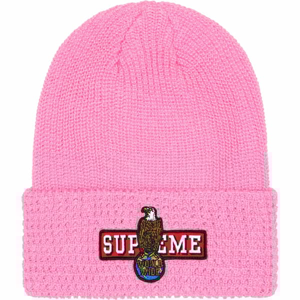 Supreme Eagle Beanie - Pink (front)
