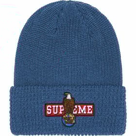 Supreme Eagle Beanie Slate