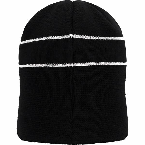 Supreme Earflap Beanie - Black (front)