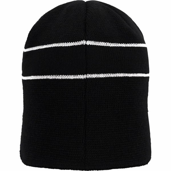 Supreme Earflap Beanie - Black (front)