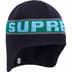 Supreme Earflap Beanie - Navy (front)