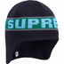 Supreme Earflap Beanie - Navy (front)