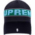 Supreme Earflap Beanie - Navy (front)