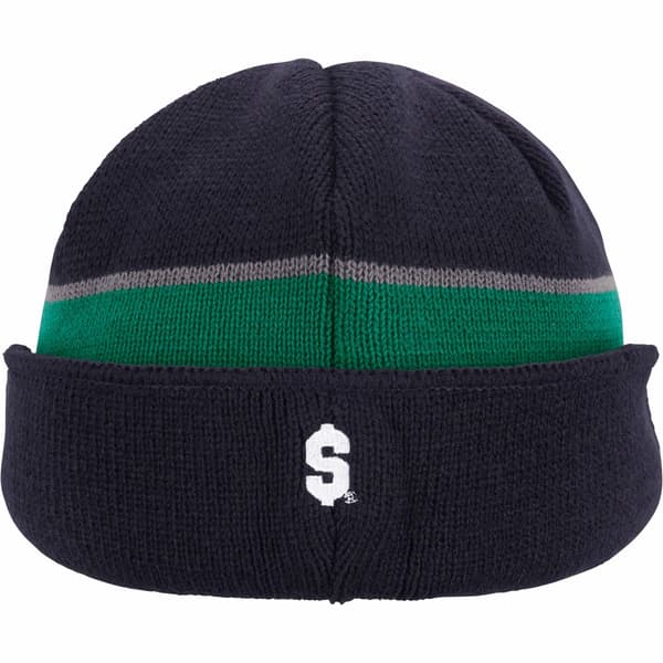 Supreme Earflap Beanie - Navy (front)