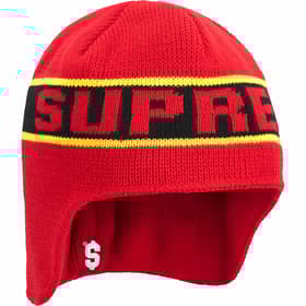 Supreme Earflap Beanie Red