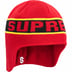 Supreme Earflap Beanie - Red (front)