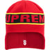 Supreme Earflap Beanie - Red (front)
