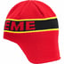 Supreme Earflap Beanie - Red (front)