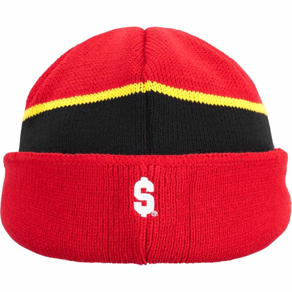 Supreme Earflap Beanie - Red (front)