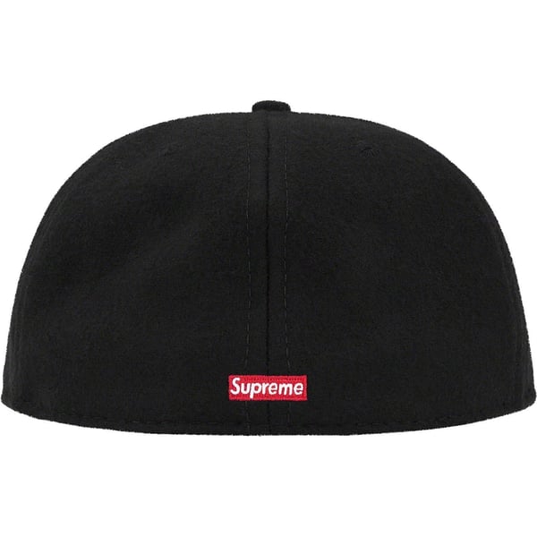 Supreme Ebbets S Logo Fitted 6-Panel - Black (front)
