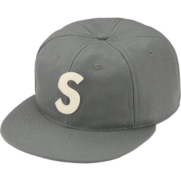 Supreme Ebbets S Logo Fitted 6-Panel - Grey (front)