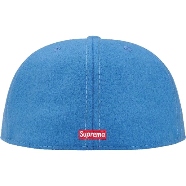 Supreme Ebbets S Logo Fitted 6-Panel - Light Blue (front)