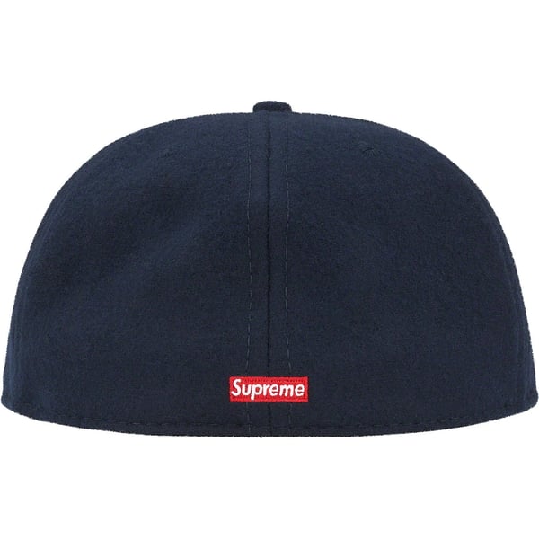 Supreme Ebbets S Logo Fitted 6-Panel - Navy (front)