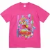 Supreme Electromagnetic Tee - Fuchsia (front)