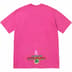 Supreme Electromagnetic Tee - Fuchsia (front)
