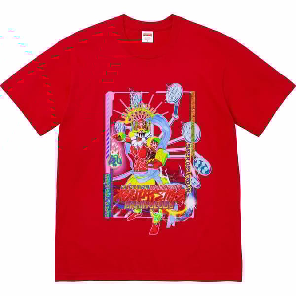 Supreme Electromagnetic Tee - Red (front)