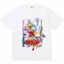 Supreme Electromagnetic Tee - White (front)