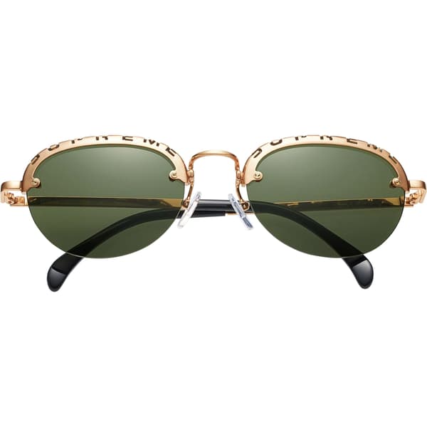 Supreme Elm Sunglasses - Gold (front)