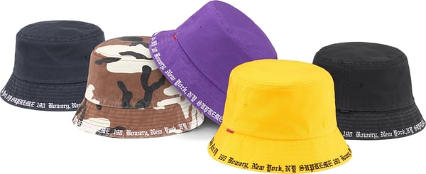 Supreme Embroidered Brim Crusher - Product Image