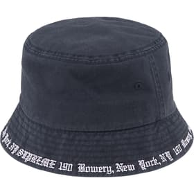 Supreme Embroidered Brim Crusher Navy
