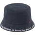 Supreme Embroidered Brim Crusher - Navy (front)