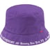 Supreme Embroidered Brim Crusher - Purple (front)