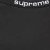 Supreme Embroidered Collar L/S Top - Black (front)
