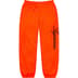 Supreme Embroidered Script Sweatpant - Bright Orange (front)