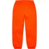 Supreme Embroidered Script Sweatpant - Bright Orange (front)