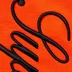 Supreme Embroidered Script Sweatpant - Bright Orange (front)