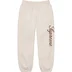 Supreme Embroidered Script Sweatpant - Stone (front)