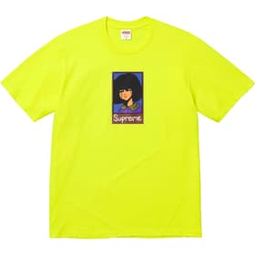 Supreme Emo Tee Fluorescent Yellow