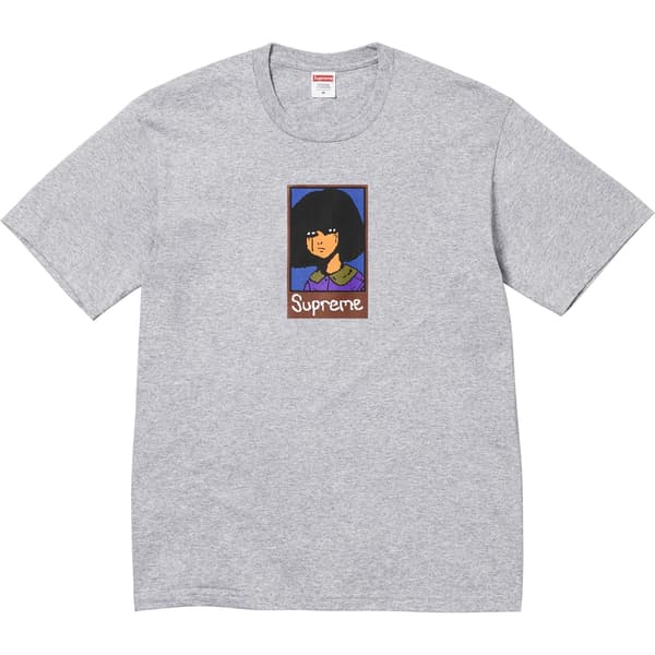 Supreme Emo Tee - Heather Grey (front)