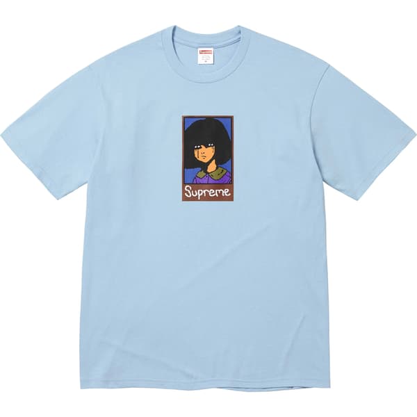 Supreme Emo Tee - Powder Blue (front)