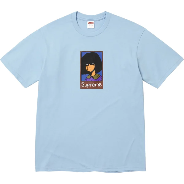 Supreme Emo Tee - Powder Blue (front)