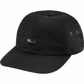 Supreme Enamel Logo 6-Panel Black