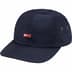 Supreme Enamel Logo 6-Panel - Navy (front)