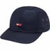 Supreme Enamel Logo 6-Panel - Navy (front)