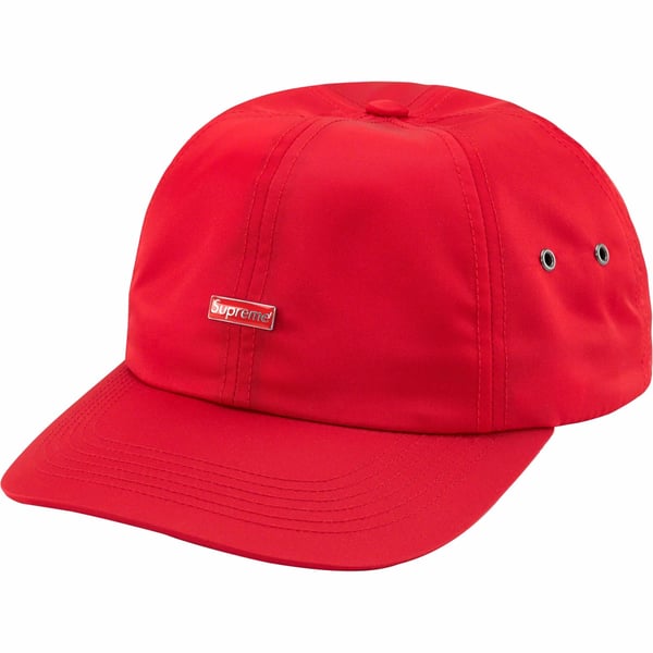 Supreme Enamel Logo 6-Panel - Red (front)