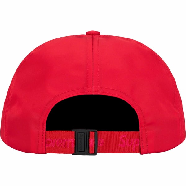 Supreme Enamel Logo 6-Panel - Red (front)