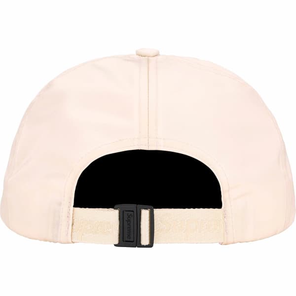 Supreme Enamel Logo 6-Panel - Stone (front)