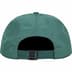 Supreme Enamel Logo 6-Panel - Work Teal (front)