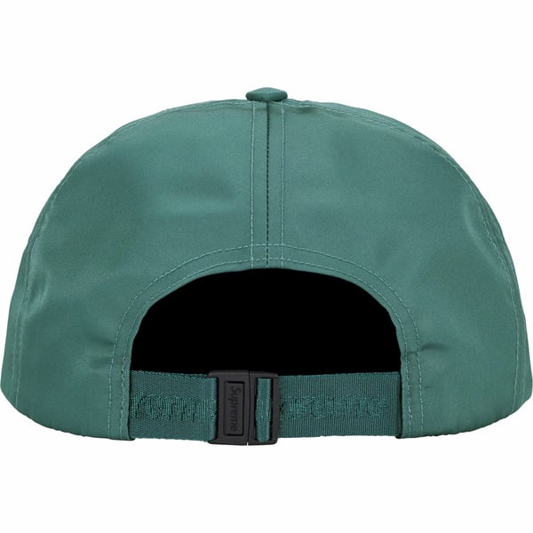 Supreme Enamel Logo 6-Panel - Work Teal (front)