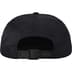 Supreme Enamel Small Box 6-Panel - Black (front)
