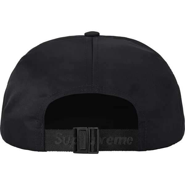 Supreme Enamel Small Box 6-Panel - Black (front)